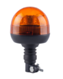 Проблесковый маячек оранжевый LED, на гибкой ножке 12-24В